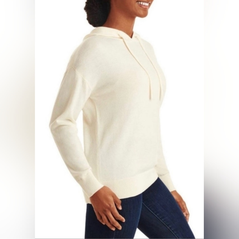 💙 2/$15 Cashmere Blend Lightweight Hoodie Super Soft!